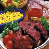 Barbecued Baby Beef Ribs (oven version)_image