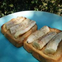 Grilled Banana, Peanut Butter and Honey on Toast (Diabetic)_image