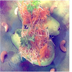 Avocado With Alfalfa_image