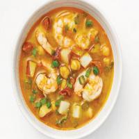 Chorizo, Shrimp and Chickpea Soup image