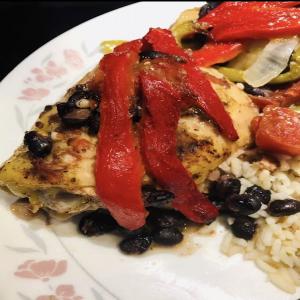 Roasted Red Pepper Chicken Thighs_image