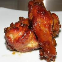 Apricot Glazed Grilled Chicken Wings image