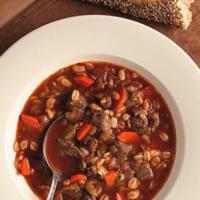SLOW-COOKER BEEF, BACON AND BARLEY SOUP Recipe - (4.4/5) image