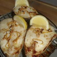 Worcestershire Broiled Halibut Steaks_image