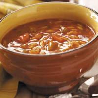 Tomato-Basil Orzo Soup image