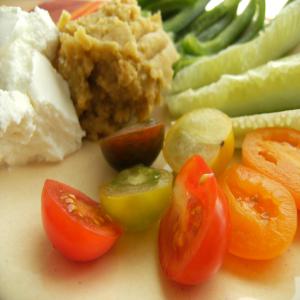Hummus, Ricotta and Vegie Platter image