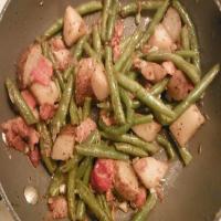 Green Beans with Bacon and Potatoes_image