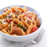 Zesty Penne, Sausage and Peppers_image
