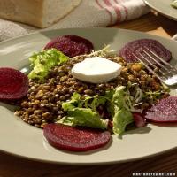 Lentil Salad with Beets image