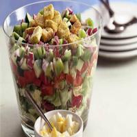 Layered Gazpacho Salad image