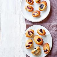 Brown butter & cherry friands_image