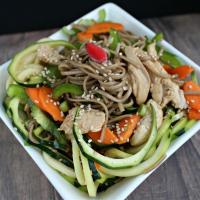 Soba Noodle Salad with Chicken and Sesame image