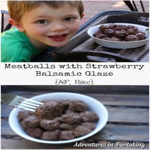 Meatballs with a Strawberry Balsamic Glaze Recipe - (4.5/5)_image