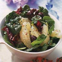 Radicchio, Grapefruit and Spinach Salad image