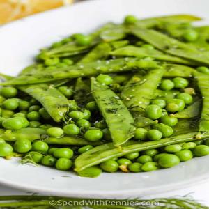 Dill & Butter Peas - Spend With Pennies_image