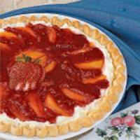 Nectarine Cream Pie image