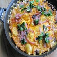 Potato and Chorizo Omelette_image