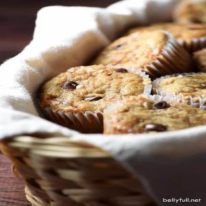 Chocolate Chip Toffee Banana Bread Muffins_image