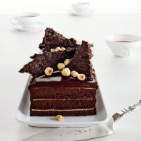 Chocolate Hazelnut Cake with Praline Chocolate Crunch image