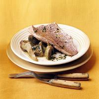Roasted Snapper with Artichokes and Lemon_image