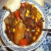 Rustic Crock Pot Beef Stew - Cassies Way ~_image