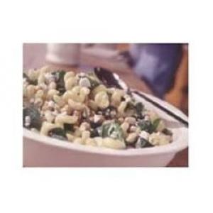 Cavatappi with Spinach, Garbanzo Beans, and Feta image