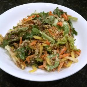 Kale, Carrot, and Sunflower Seed Salad image
