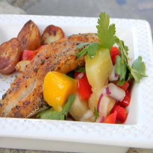 Paprika-Spiced Grilled Cod and Party-in-Your-Mouth Mango Salsa!_image