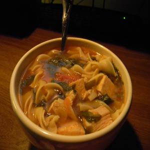 Homemade Chicken Noodle Soup Italian style!!!_image