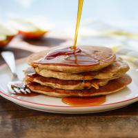 Apple Oatmeal Pancakes_image