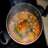 Italian Greens and Beans With Sausage Variation_image