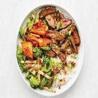 Grilled Korean Steak and Rice Bowls image