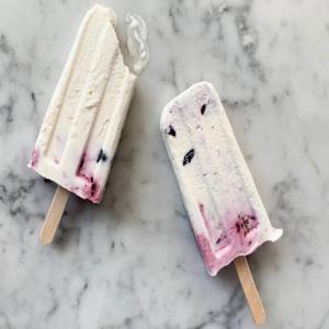 Berry Ice Cream Pops image