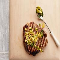 Buttermilk Pork Chops with Corn Relish image