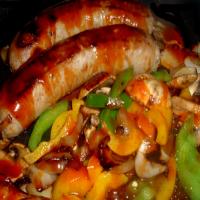Italian Sausage and Peppers Stir Fry image
