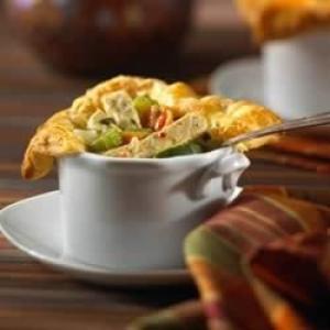 Individual Chik'n Pot Pies with Puff Pastry_image