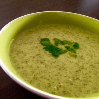 Vegan Cream of Coriander (Cilantro) Soup image