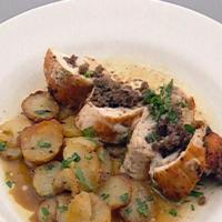 Goat Cheese and Mushroom Stuffed Chicken Breasts image