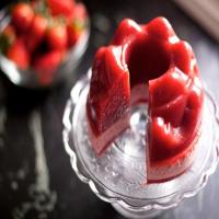 Fresh Homemade Strawberry Jello_image