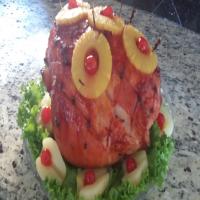 Honeydear's Holiday Pineapple Baked Ham image