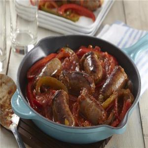 Italian Sausage, Peppers and Onions_image