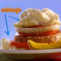 Bonus Recipe: Ginormous Cabbage-Wrapped Burger Stack_image
