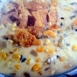 Spicy Southwest Corn Cheese Soup image