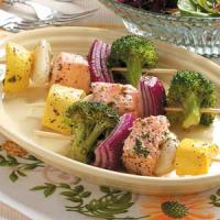 Steamed Salmon Kabobs_image