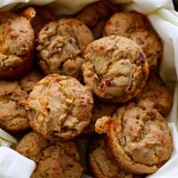 Savory Sweet Potato Muffins with Bacon_image