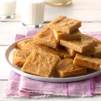 Chewy Peanut Butter Pan Squares image