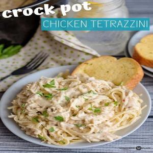 Crock Pot Chicken Tetrazzini- And Changing Our Focus - Southern Plate_image