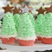 Cream Cheese Frosting for Christmas Tree Cupcakes image