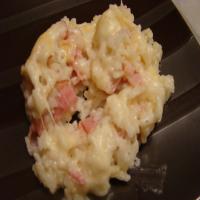 Baked Ham and Cheese Rice Casserole image