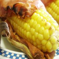 Bacon Wrapped Grilled Corn on the Cob_image